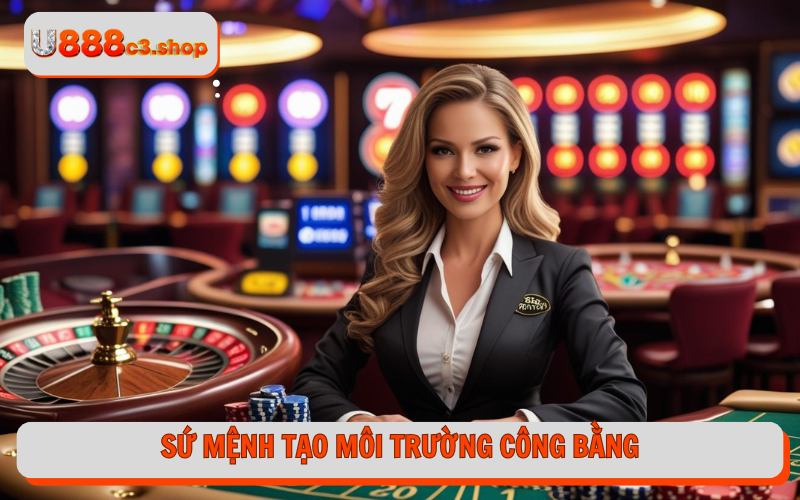 Sứ mệnh tạo môi trường công bằng