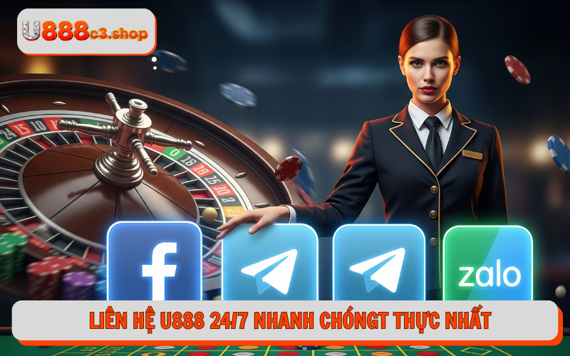 Liên hệ U888 24/7 nhanh chóng